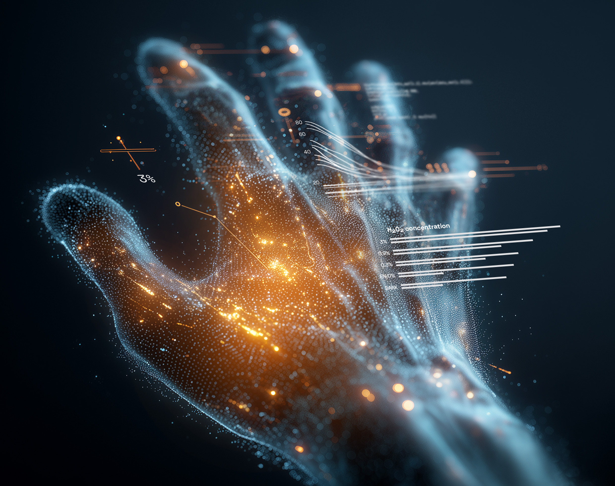 Photon detection from living tissue